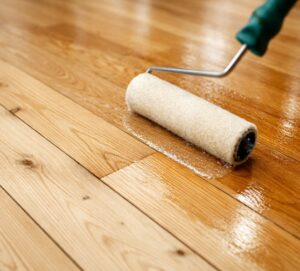 PUR på på trægulv