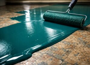 Maling af linoleumsgulv v2