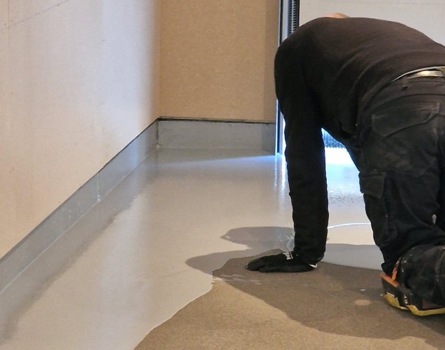 Epoxy værkstedsgulv