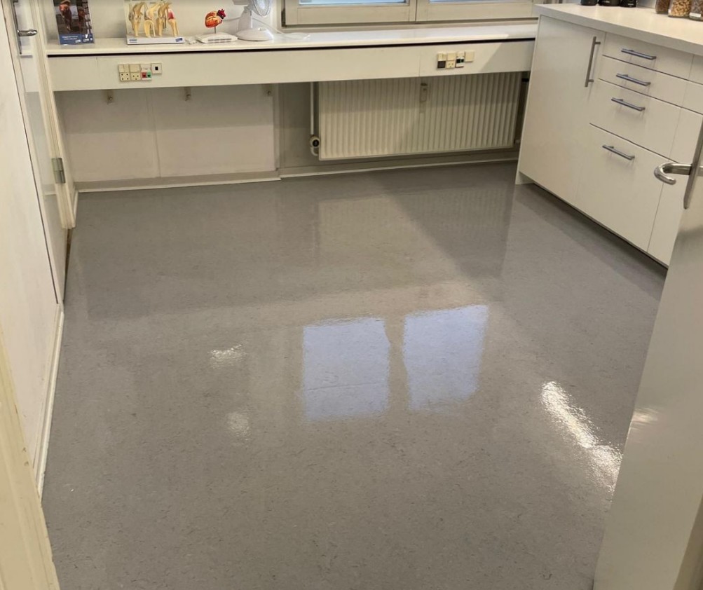 lægeklinik gulv